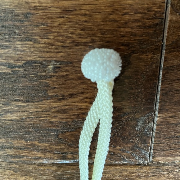 Hand Beaded Christian Dior Ceintures Beaded Sequins Belt White Silver Pink - Picture 12 of 13